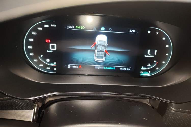 Used Roewe RX5 MAX 2019 300TGI Automatic 4G Connect Luxury Edition Instrument Cluster
