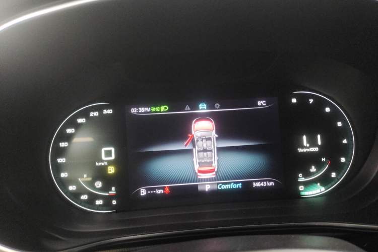 Used Roewe RX5 MAX 2019 300TGI Automatic 4G Connect Luxury Edition Instrument Cluster