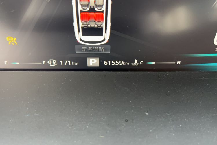 Used Roewe RX5 MAX 2019 400TGI Automatic Smart Cabin Flagship Edition Odometer Close Up