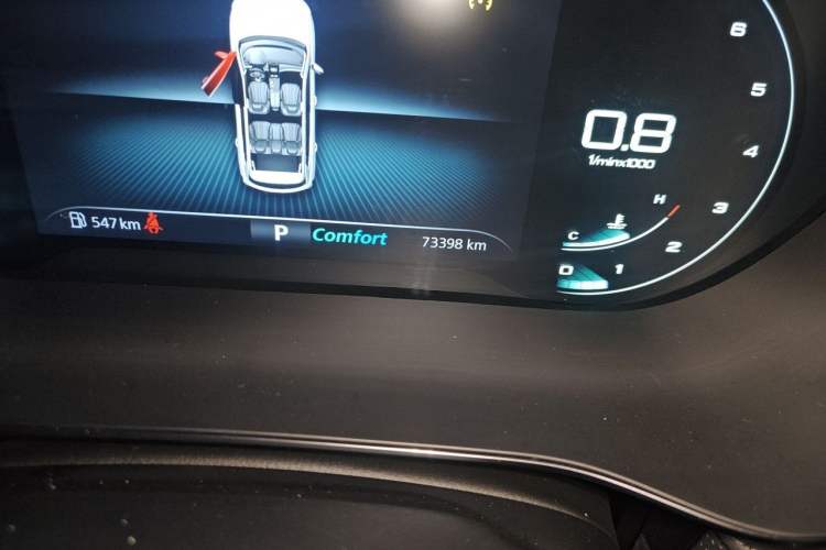 Used Roewe RX5 MAX 2019 300TGI Automatic 4G Connect Luxury Edition Odometer Close Up