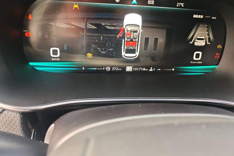 Used Roewe RX5 MAX 2019 300TGI Automatic Smart Cabin Flagship Edition Odometer Close Up