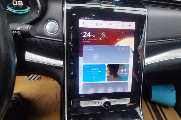Used Roewe RX5 MAX 2019 300TGI Automatic Smart Cabin Flagship Edition Audio And AC Panel