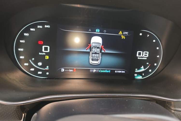 Used Roewe RX5 MAX 2019 300TGI Automatic Smart Cabin Luxury Edition Instrument Cluster