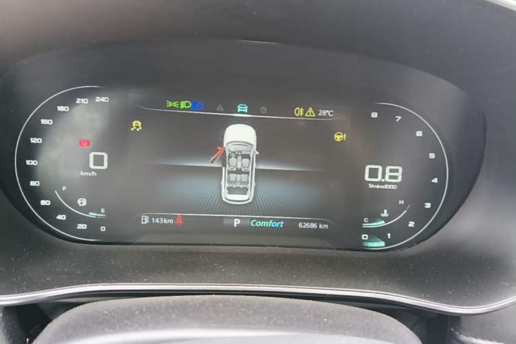 Used Roewe RX5 MAX 2019 300TGI Automatic 4G Connect Luxury Edition Instrument Cluster