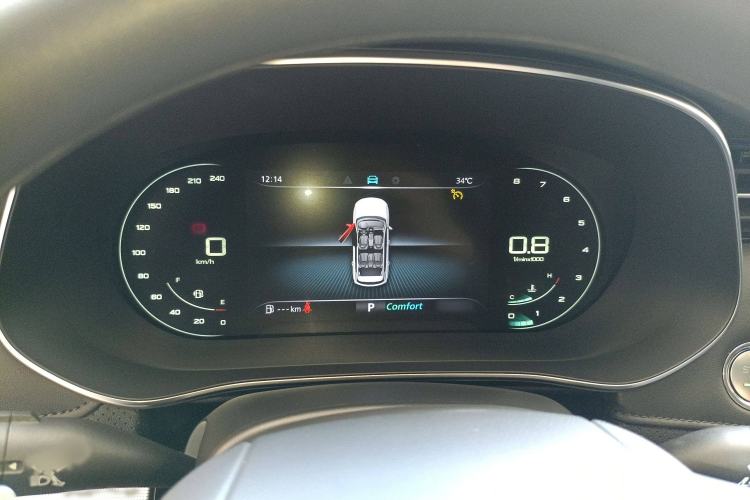 Used Roewe RX5 MAX 2019 400TGI Automatic 4G Connect Luxury Edition Instrument Cluster