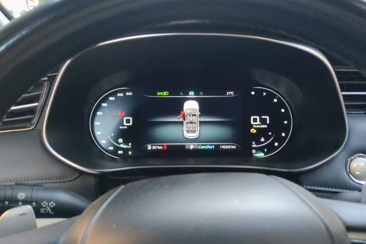 Used Roewe RX5 MAX 2019 300TGI Automatic Smart Cabin Luxury Edition Instrument Cluster