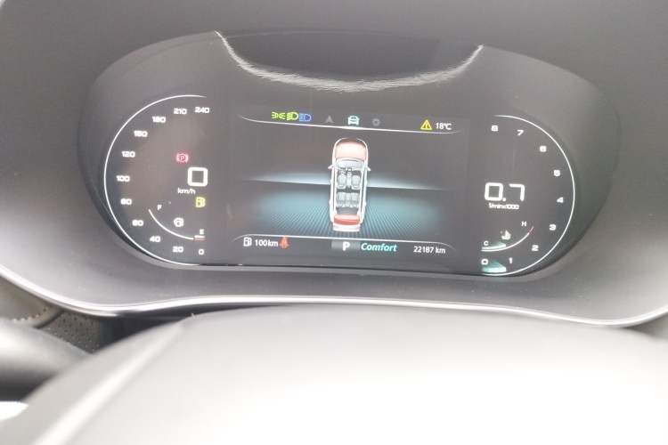 Used Roewe RX5 MAX 2019 300TGI Automatic Smart Cabin Luxury Edition Instrument Cluster