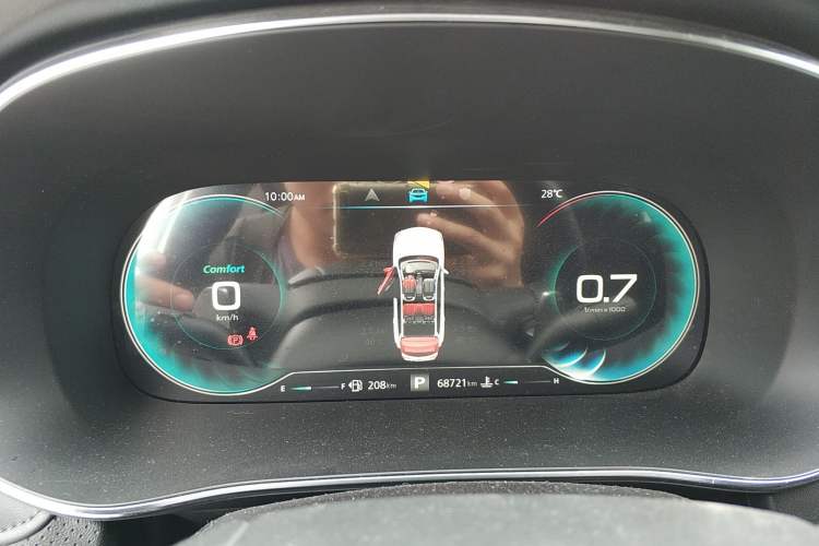 Used Roewe RX5 MAX 2019 400TGI Automatic Smart Cabin Flagship Edition Instrument Cluster