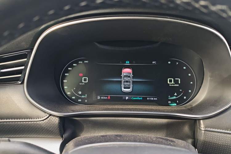 Used Roewe RX5 MAX 2019 300TGI Automatic Smart Cabin Luxury Edition Instrument Cluster