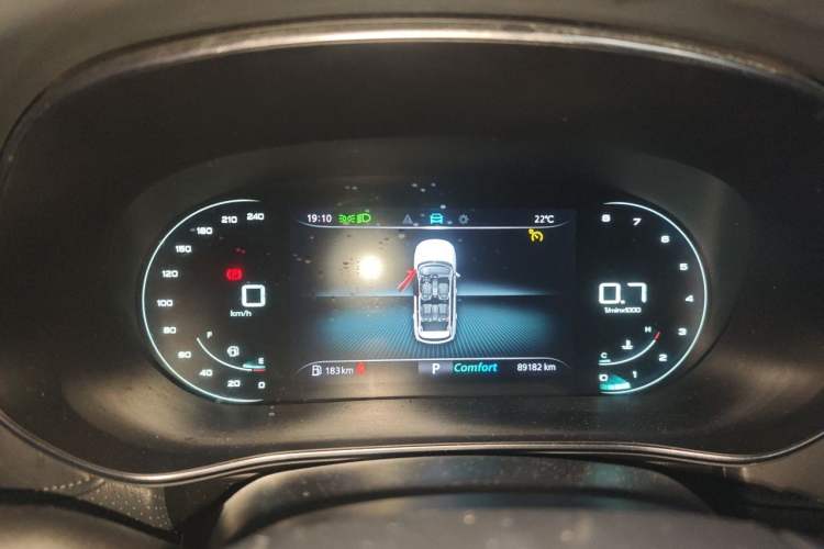 Used Roewe RX5 MAX 2019 300TGI Automatic 4G Connect Luxury Edition Instrument Cluster