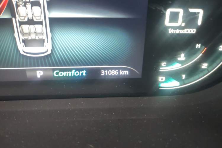 Used Roewe RX5 MAX 2019 300TGI Automatic 4G Connect Luxury Edition Odometer Close Up