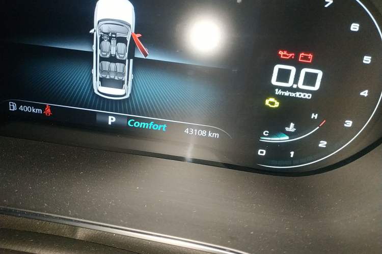 Used Roewe RX5 MAX 2019 300TGI Automatic Smart Cabin Luxury Edition Odometer Close Up