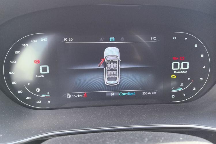 Used Roewe RX5 MAX 2019 300TGI Automatic Smart Cabin Luxury Edition Odometer Close Up