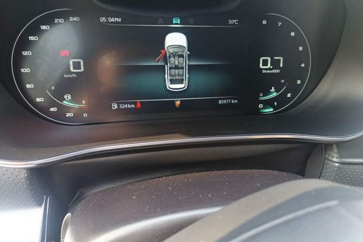 Used Roewe RX5 MAX 2019 300TGI Manual 4G Connect Luxury Edition Odometer Close Up