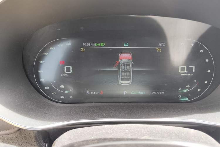 Used Roewe RX5 MAX 2019 300TGI Automatic Smart Cabin Luxury Edition Instrument Cluster