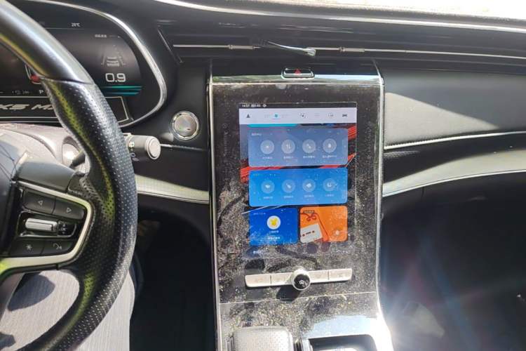 Used Roewe RX5 MAX 2019 400TGI Automatic Smart Cabin Flagship Edition Audio And AC Panel