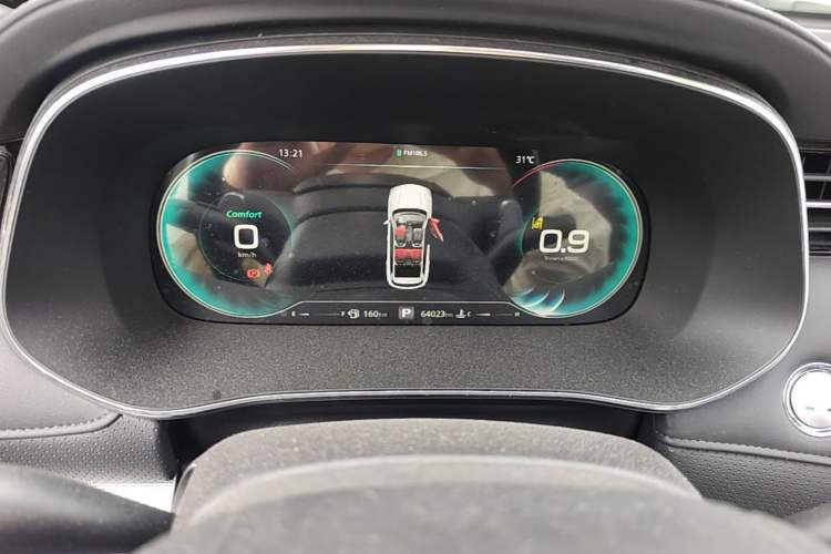 Used Roewe RX5 MAX 2019 400TGI Automatic Smart Cabin Flagship Edition Instrument Cluster