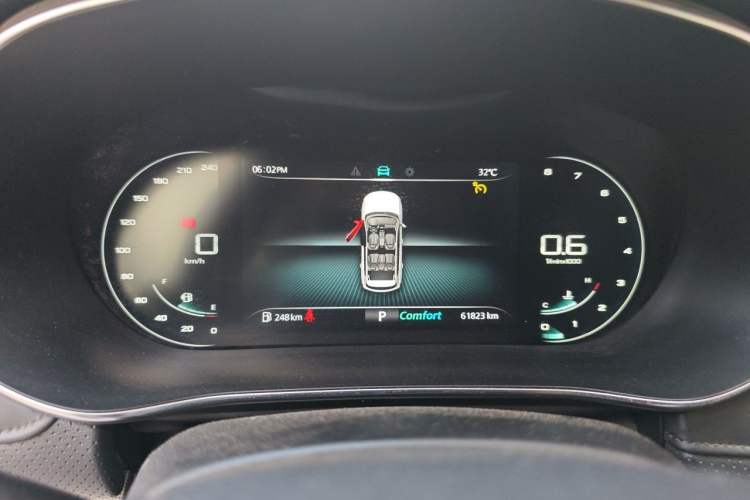 Used Roewe RX5 MAX 2019 400TGI Automatic 4G Connect Luxury Edition Instrument Cluster