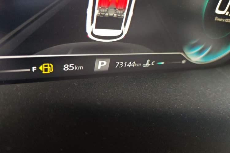 Used Roewe RX5 MAX 2019 300TGI Automatic Smart Cabin Flagship Edition Odometer Close Up