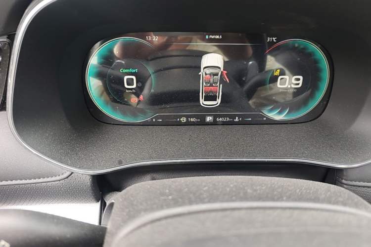 Used Roewe RX5 MAX 2019 400TGI Automatic Smart Cabin Flagship Edition Odometer Close Up