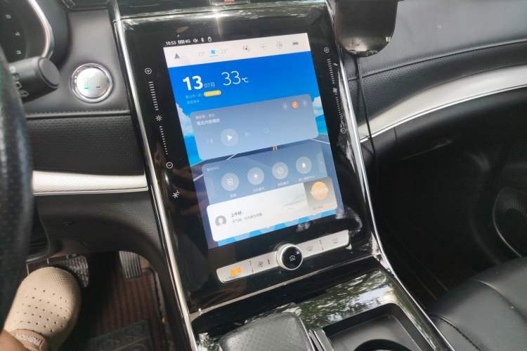 Used Roewe RX5 MAX 2019 300TGI Automatic Smart Cabin Luxury Edition Audio And AC Panel