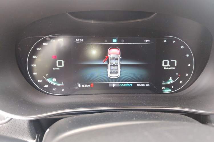 Used Roewe RX5 MAX 2019 300TGI Automatic Smart Cabin Luxury Edition Instrument Cluster