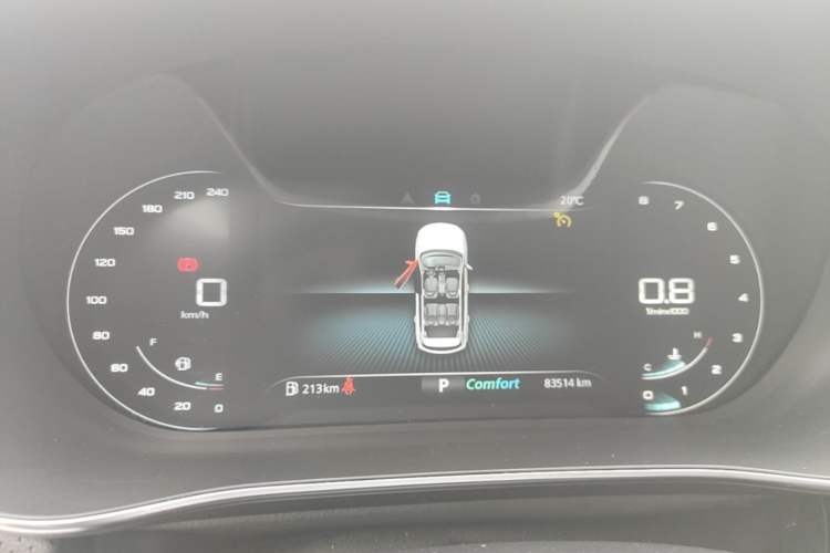 Used Roewe RX5 MAX 2019 300TGI Automatic Smart Cabin Luxury Edition Instrument Cluster