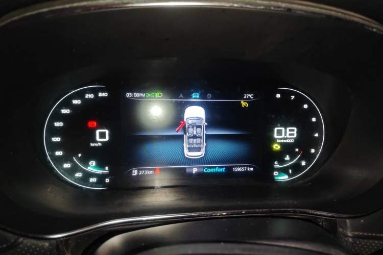 Used Roewe RX5 MAX 2019 400TGI Automatic Smart Cabin Luxury Edition Instrument Cluster