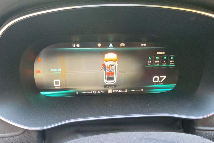 Used Roewe RX5 MAX 2019 400TGI Automatic Smart Cabin Flagship Edition Instrument Cluster