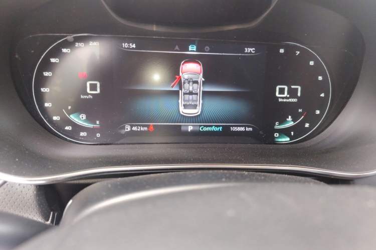 Used Roewe RX5 MAX 2019 300TGI Automatic Smart Cabin Luxury Edition Odometer Close Up