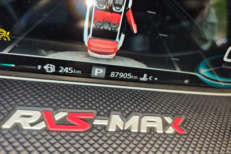 Used Roewe RX5 MAX 2019 300TGI Automatic Smart Cabin Flagship Edition Odometer Close Up