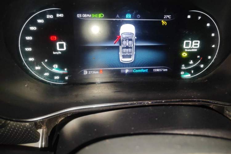 Used Roewe RX5 MAX 2019 400TGI Automatic Smart Cabin Luxury Edition Odometer Close Up