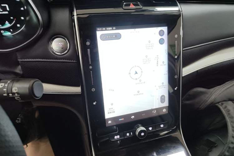 Used Roewe RX5 MAX 2019 300TGI Automatic Intelligent Driving Health Cabin Edition Audio And AC Panel