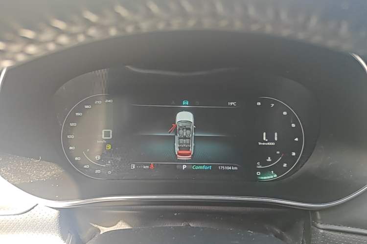 Used Roewe RX5 MAX 2019 300TGI Automatic Smart Cabin Luxury Edition Instrument Cluster