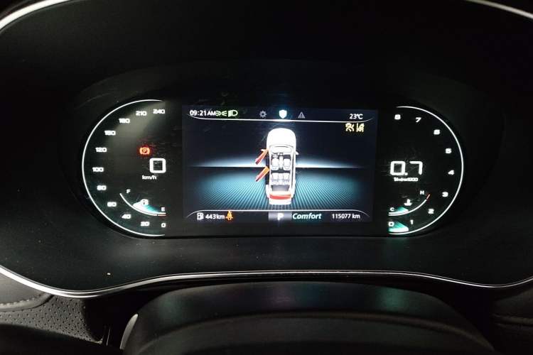 Used Roewe RX5 MAX 2019 300TGI Automatic Intelligent Driving Health Cabin Edition Instrument Cluster