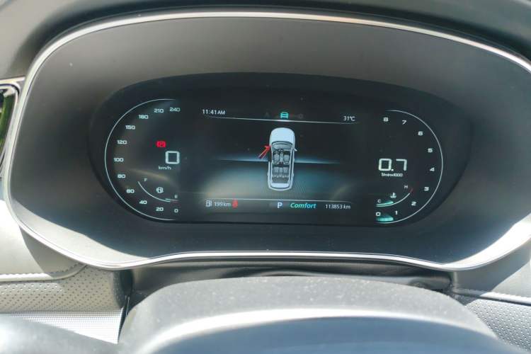 Used Roewe RX5 MAX 2019 300TGI Automatic Smart Cabin Luxury Edition Instrument Cluster