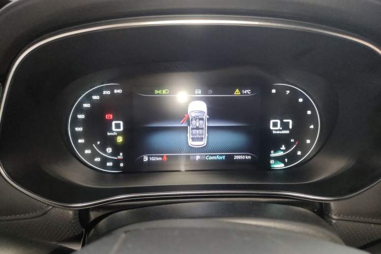 Used Roewe RX5 MAX 2019 300TGI Automatic 4G Connect Luxury Edition Instrument Cluster