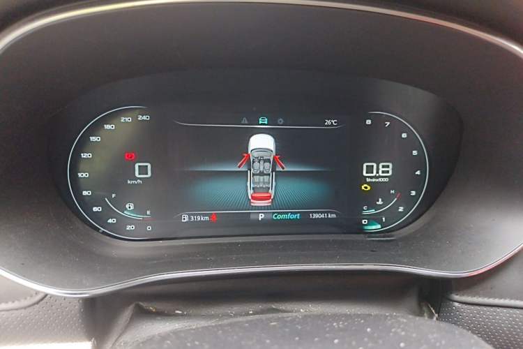 Used Roewe RX5 MAX 2019 300TGI Automatic 4G Connect Luxury Edition Instrument Cluster