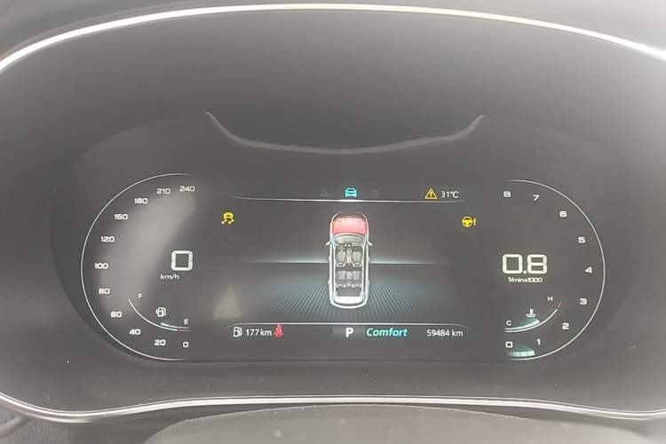 Used Roewe RX5 MAX 2019 300TGI Automatic 4G Connect Luxury Edition Instrument Cluster