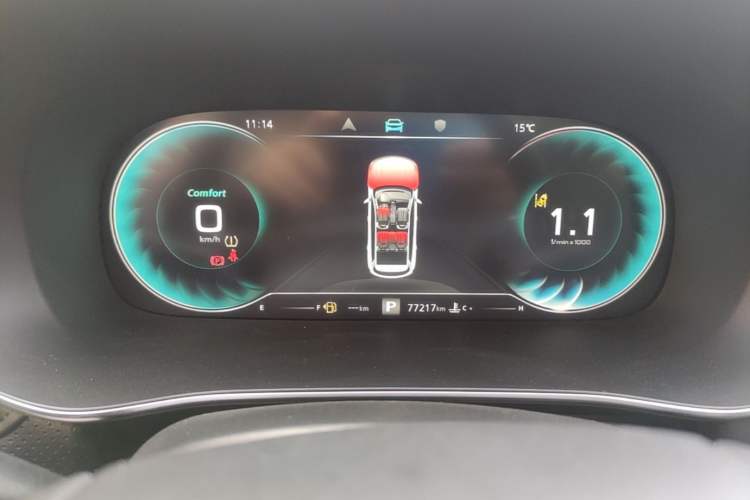 Used Roewe RX5 MAX 2019 300TGI Automatic Smart Cabin Flagship Edition Instrument Cluster