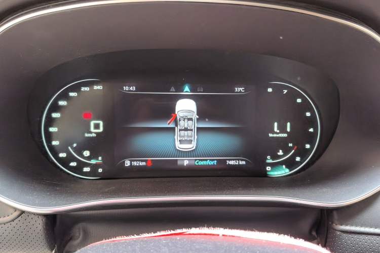 Used Roewe RX5 MAX 2019 300TGI Automatic 4G Connect Luxury Edition Instrument Cluster
