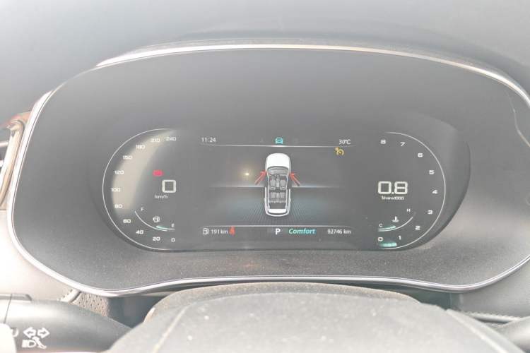 Used Roewe RX5 MAX 2019 300TGI Automatic Smart Cabin Luxury Edition Instrument Cluster