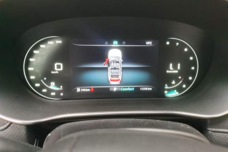 Used Roewe RX5 MAX 2019 300TGI Automatic 4G Connect Luxury Edition Instrument Cluster