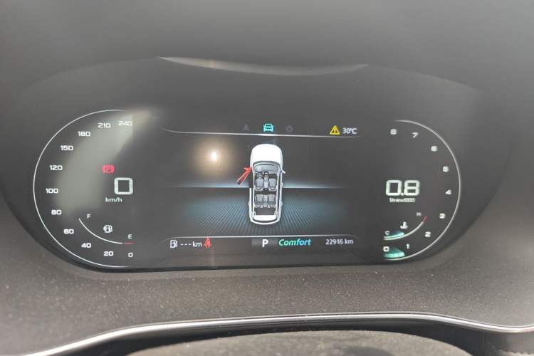 Used Roewe RX5 MAX 2019 300TGI Automatic Smart Cabin Luxury Edition Instrument Cluster