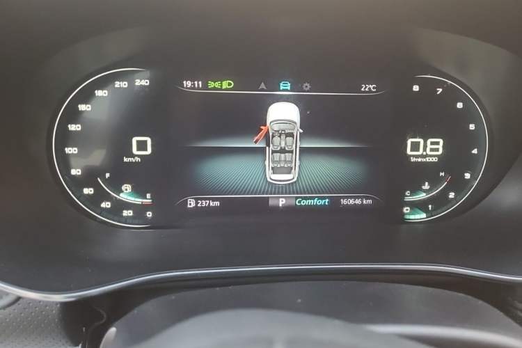Used Roewe RX5 MAX 2019 300TGI Automatic Smart Cabin Luxury Edition Instrument Cluster