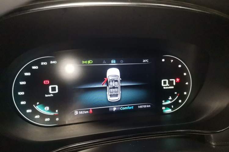 Used Roewe RX5 MAX 2019 300TGI Automatic 4G Connect Luxury Edition Instrument Cluster