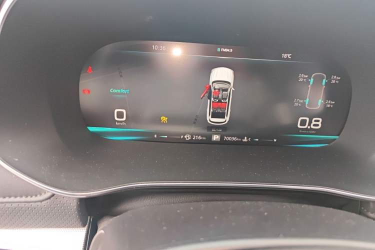 Used Roewe RX5 MAX 2019 400TGI Automatic All-Wheel Drive Smart Cabin Supreme Edition Instrument Cluster