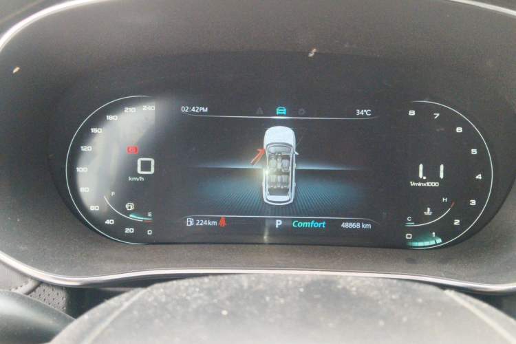 Used Roewe RX5 MAX 2019 300TGI Automatic 4G Connect Luxury Edition Instrument Cluster