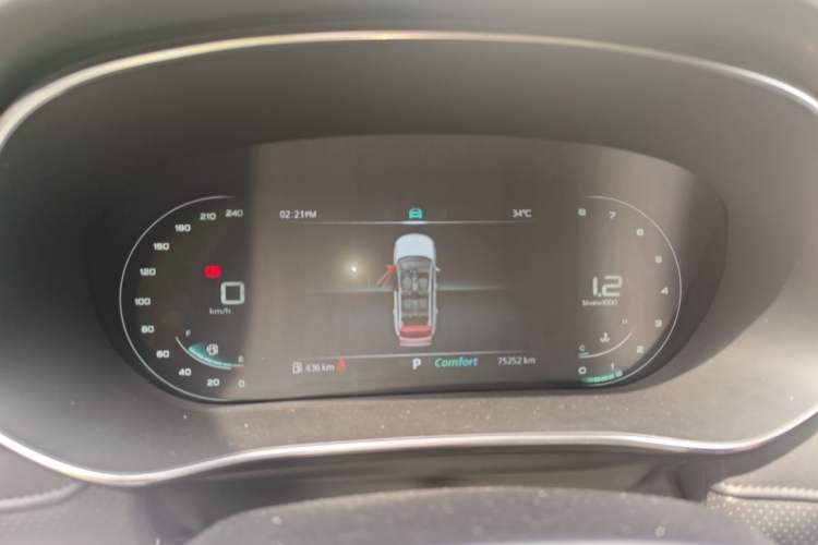 Used Roewe RX5 MAX 2019 300TGI Automatic 4G Connect Luxury Edition Instrument Cluster