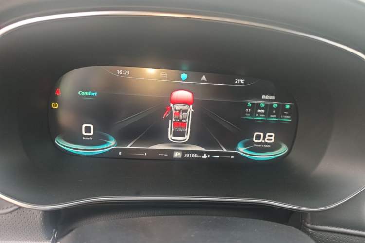 Used Roewe RX5 MAX 2019 300TGI Automatic Smart Cabin Flagship Edition Instrument Cluster